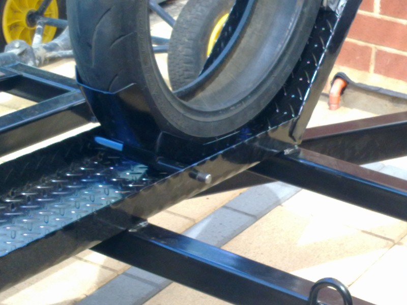 DIY Trailer chocks